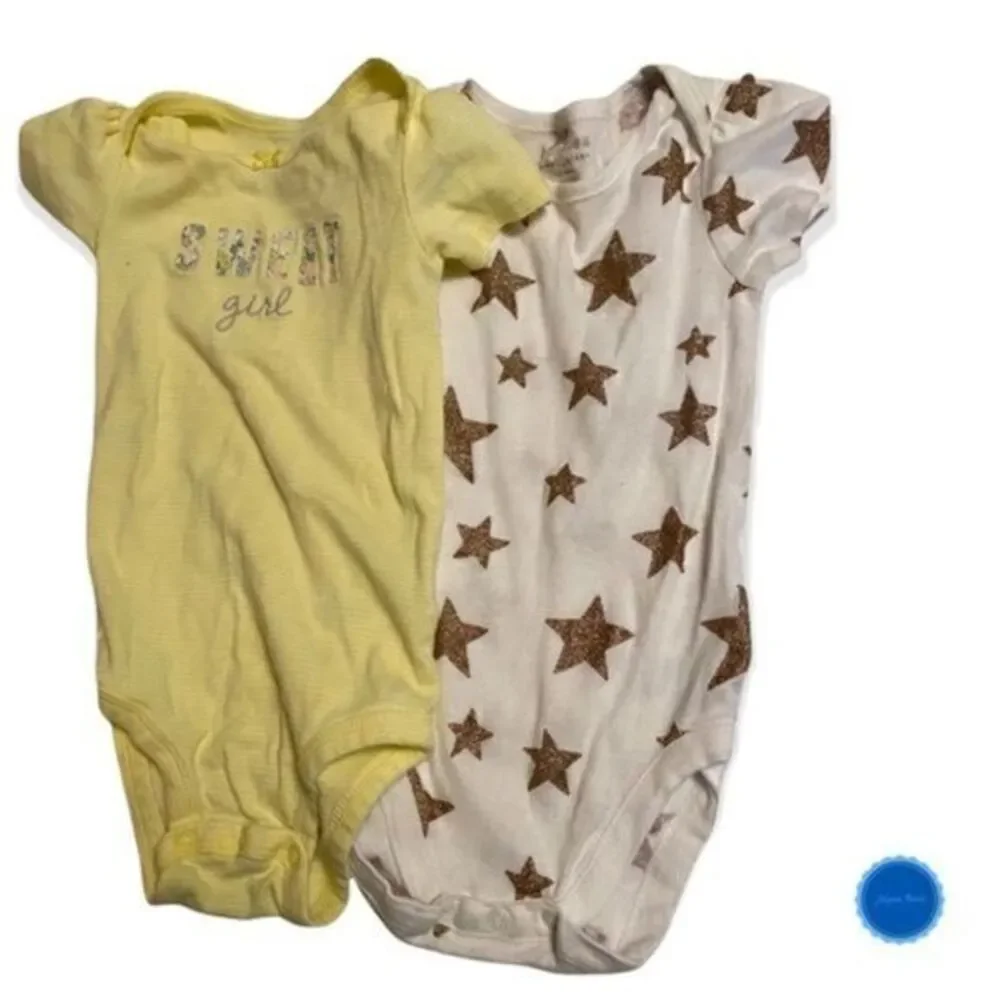 2 Baby Girl Bodysuits